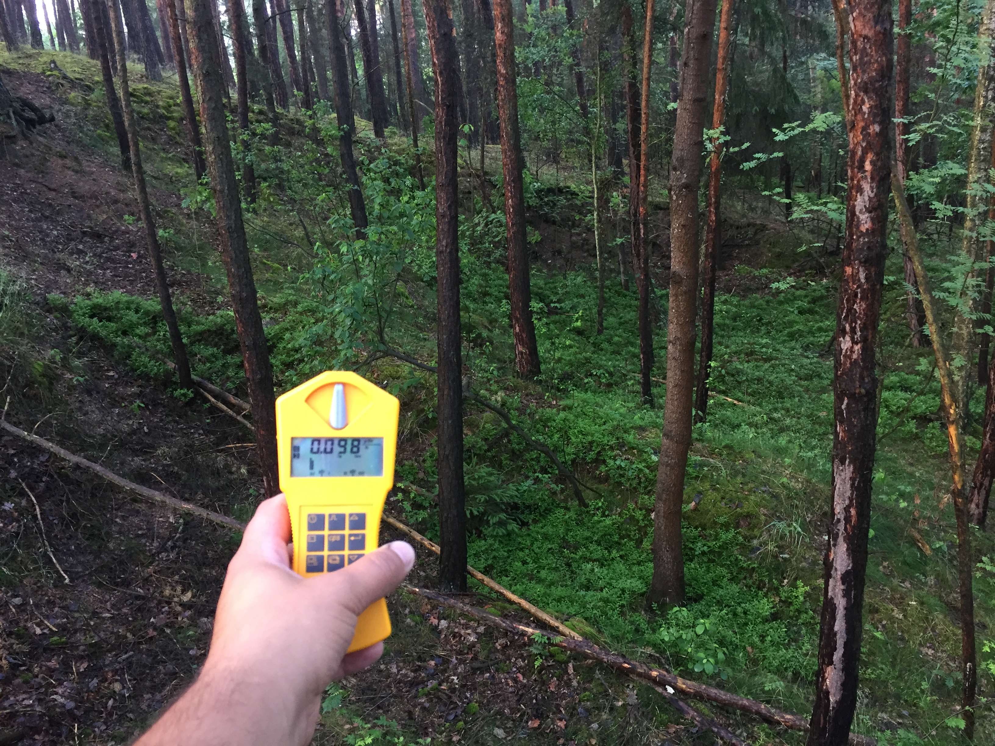 Bývalá šachta (Radioaktivní suroviny)