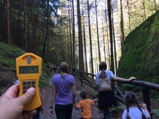 Cesta - Pravčická brána