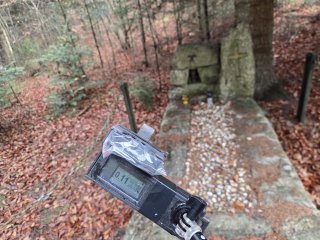 Gelnica - Hrob baníka v lese