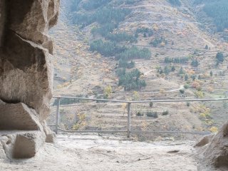 Skalní město Vardzia - ვარძია