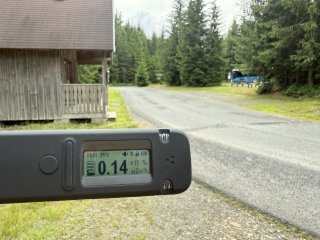 Gerlachova huť parkoviště