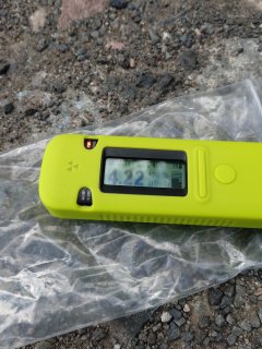 Štěrková cesta v okolí dolu Anna