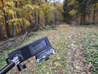 V lese - murovaný košiar