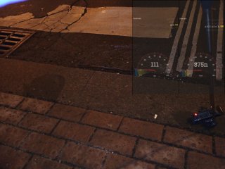 Dve škvrny (xenolity?) v obrubníku