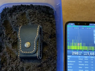 Monazitový písek z Indie