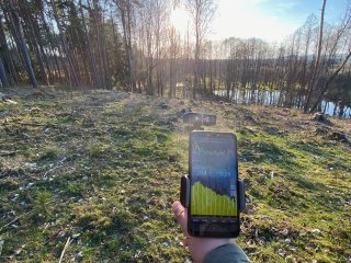 Výhled na bývalý rybník