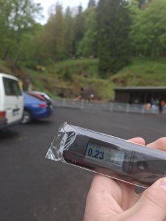 Parkoviště před štolou