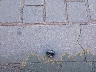 Václavák/Jindřišská, xenolit