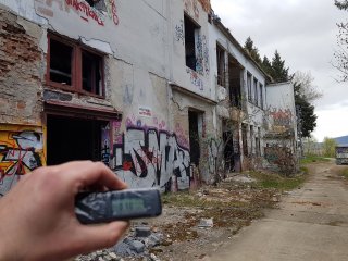 URBEX nemocničná spaľovňa #4 - von pred budovou