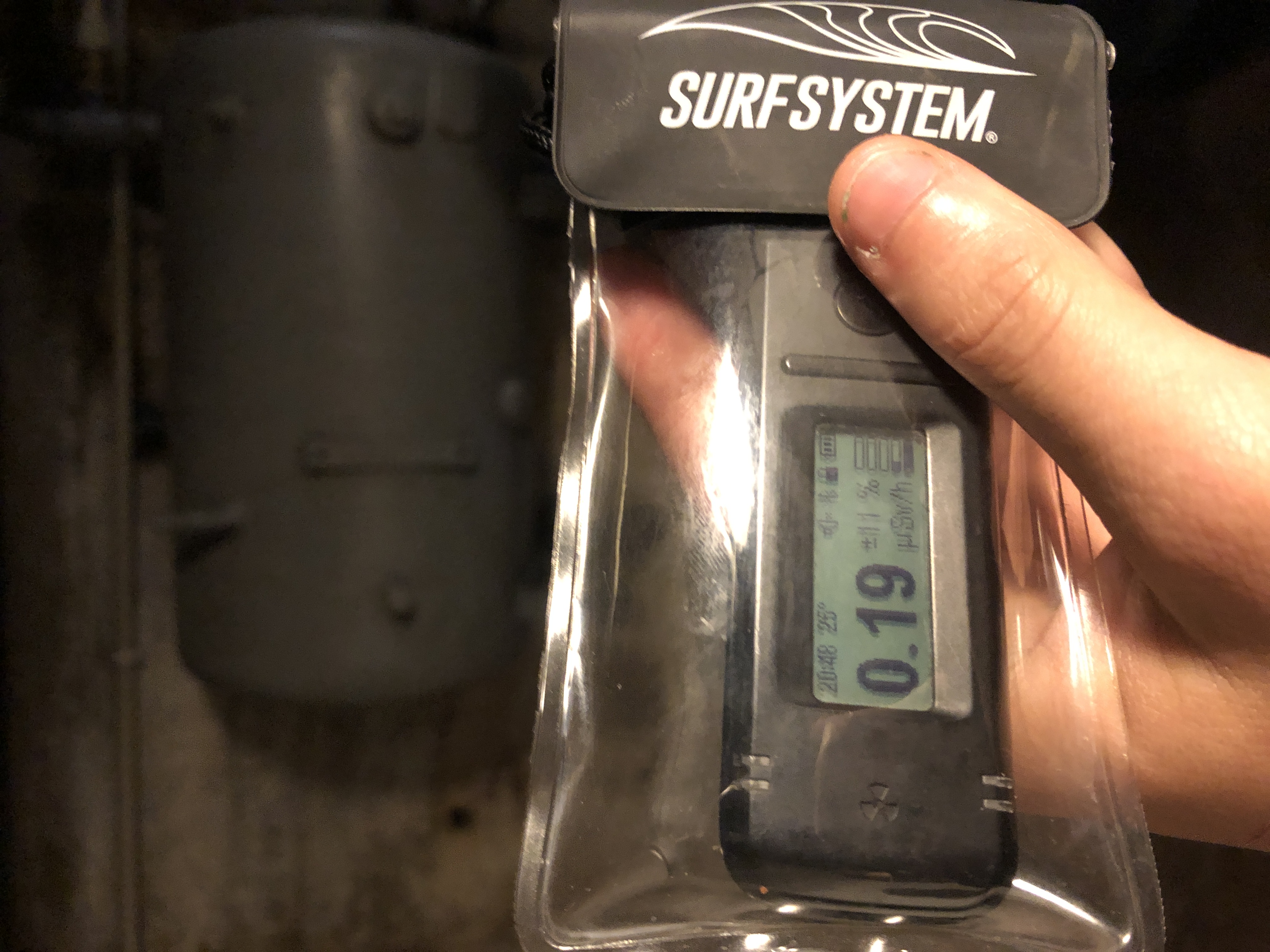 Bunkr civilní obrany nádrž