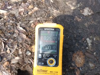 Lesní cesta po modré směr Partyzánský kryt