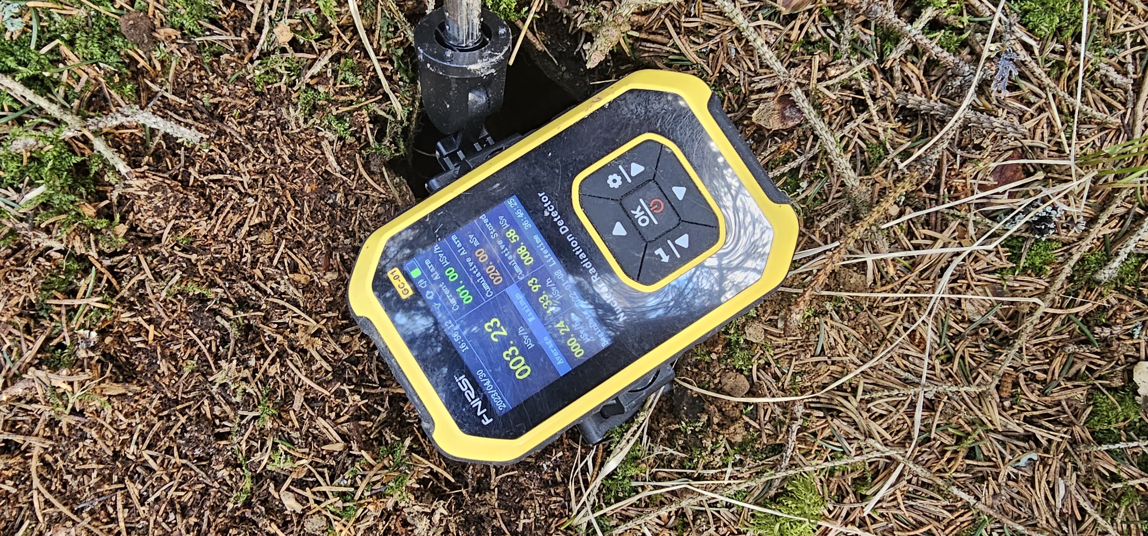 Kladská / Lazy - pozůstatky těžby UR