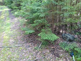 Vrch haldy povrchového lomu Muráň