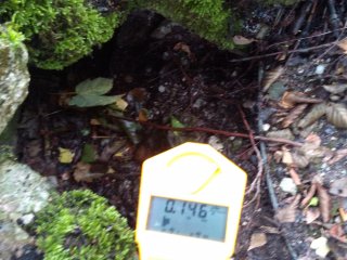 Čermná, zbytky šachty na radioaktivní suroviny