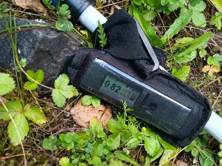 nenápadná halda lokality Švábovce