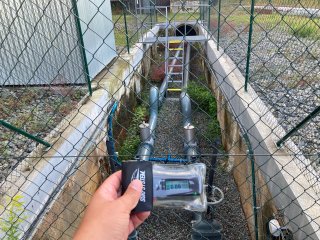 Potrubí a deaktivační stanice