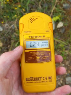 Hrouda u vjezdu do lomu ČSA