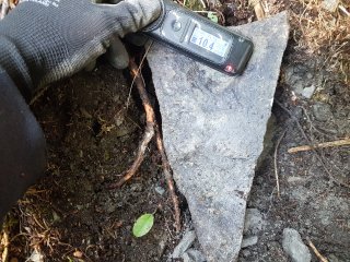 Kravany - veľký šuter na halde