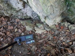 Gelnica - zasypaná štôlňa, radón