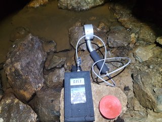 Gelnica - radón na začiatku štôlne #2