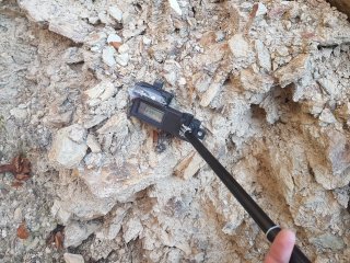 Gelnica - odkopaná časť zeminy