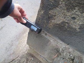 Praha - múr železničného mosta