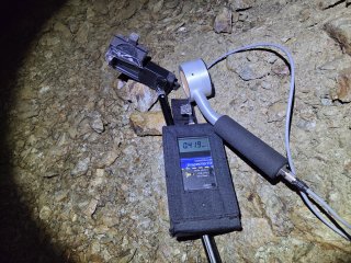 Gelnica - radón na začiatku štôlne #4