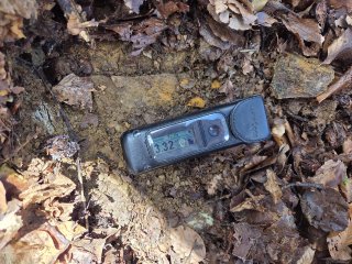 Zimná voda - hotspot v lese #1