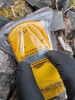 Střed haldy u šachty č.21