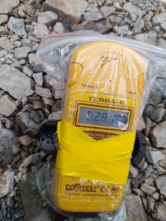 Nove vysypana cesta od SOŠ a SOU dubno k halde šachty č.21