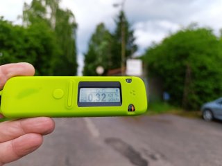 Vjezd do bývalého uranového dolu.