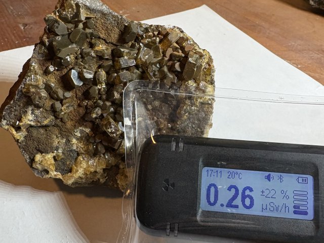 Radiobaryt. Lahošť (Jeníkov) - Malý