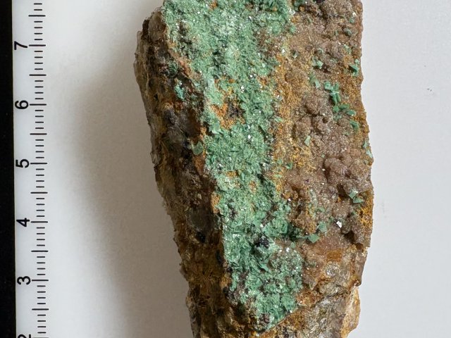 Zeunerit - Cínovec, Krušné hory