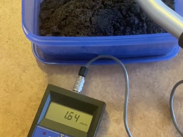 Monazitový písek z Indie