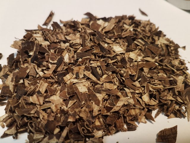 Vysušené banánové šupky