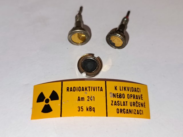 Terčíky Am-241