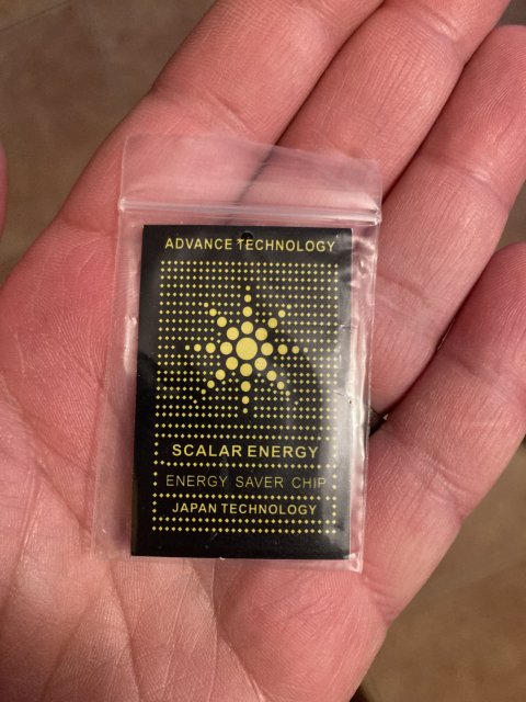 Scalar energy - saver chip