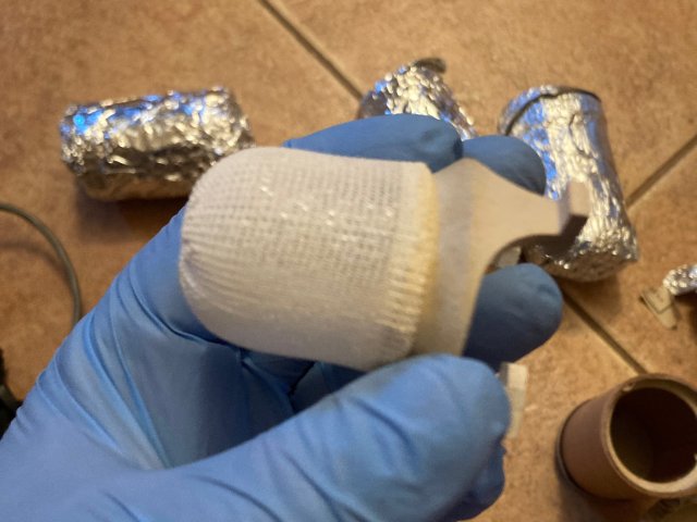 Thoriové punčošky do plynové lampy