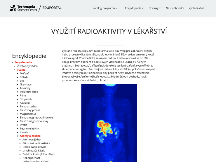 Radioaktivita v lékařství