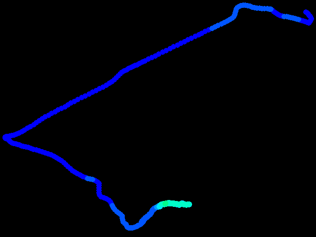  Lesní cesta - Souměř 0.07 - 0.51 µSv/h