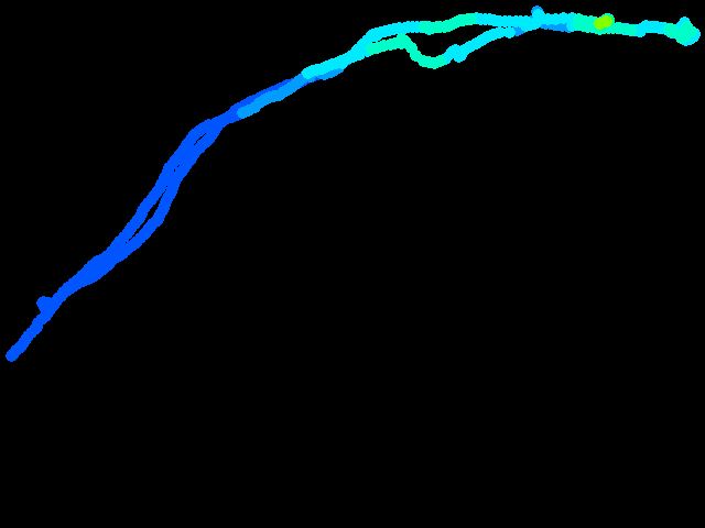  Souměř - lesní cesta 0.14 - 0.67 µSv/h