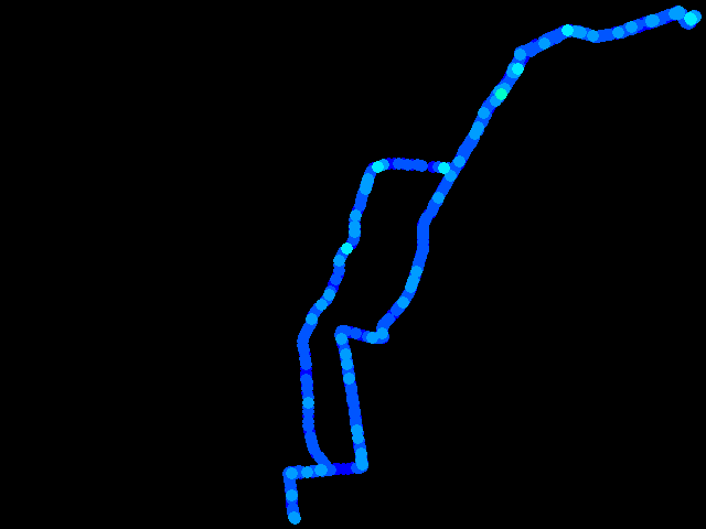  Kazakhstan: Almaty - drive 0.04 - 0.43 µSv/h