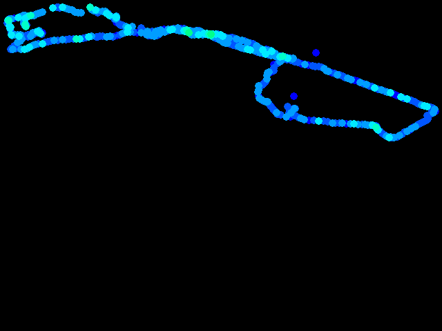  Třebíč - walk 2 0.04 - 0.57 µSv/h