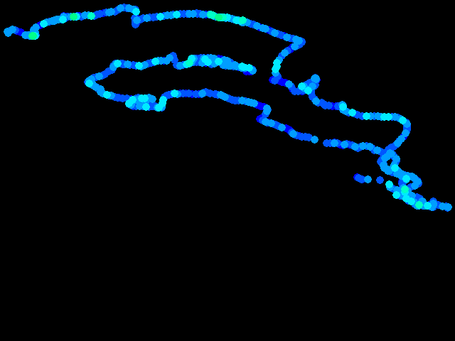  Třebíč - walk 0.04 - 0.57 µSv/h