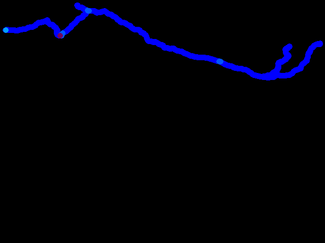  Suchdol - Plzeň - Olomouc 0.02 - 78.9 µSv/h