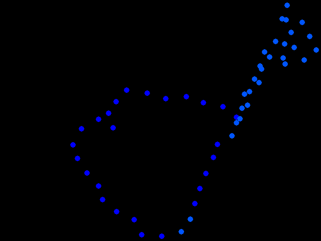  Oldříchov - ověření gama anomálie - walk 0.05 - 0.14 µSv/h