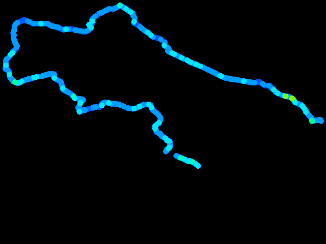  Pernink, Henneberg, Rolava, Chaloupky, Vysoká Pec - walk / cross-country skiing 0.04 - 0.61 µSv/h