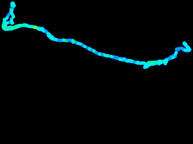  Poços de Caldas - walk 0.04 - 0.61 µSv/h