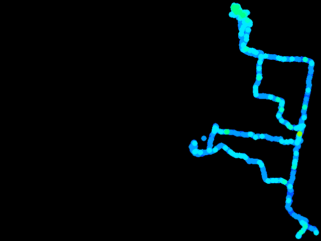  Poços de Caldas - walk 0.04 - 0.61 µSv/h