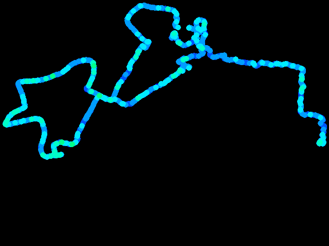  Poços de Caldas - walk 0.04 - 0.57 µSv/h